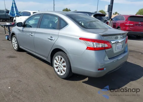2014 Nissan Sentra Fe+ S from USA, damaged, VIN 3N1AB7APXEY330697